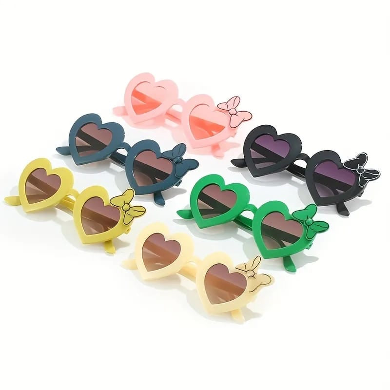 Cute heart shaped sunglasses