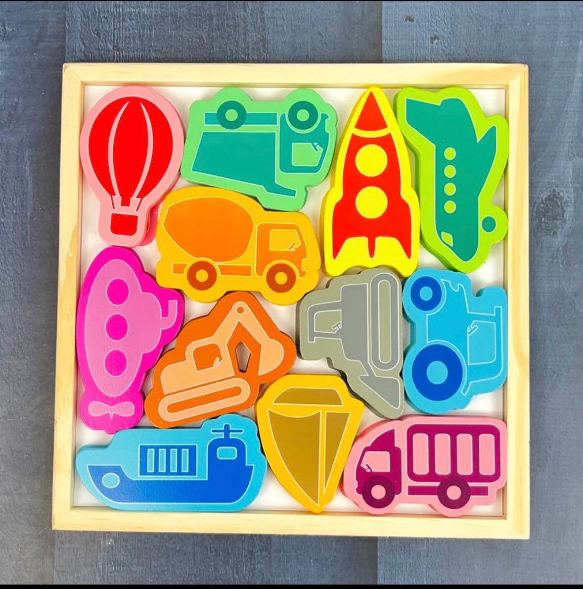 Wooden 3D puzzle