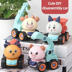 Kids diy car toy