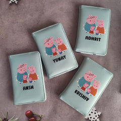 Kids personalised passport covers