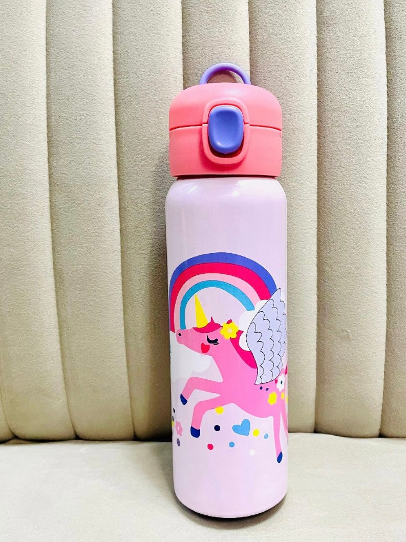 Cute kids insulated sipper bottle