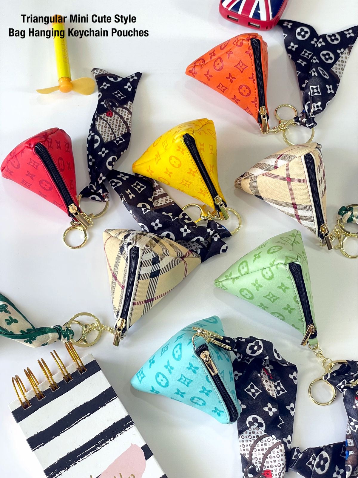 Cute bag hanging keychain