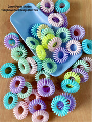 Telephone Cord hair ties