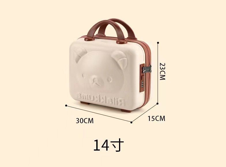 Rilakuma.. Branded Quality.. Kids Trunk Suitcase with Code Lock..