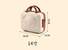 Rilakuma.. Branded Quality.. Kids Trunk Suitcase with Code Lock..