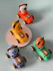 Teddy push and go car