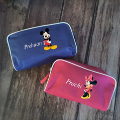 Personalised storage pouch