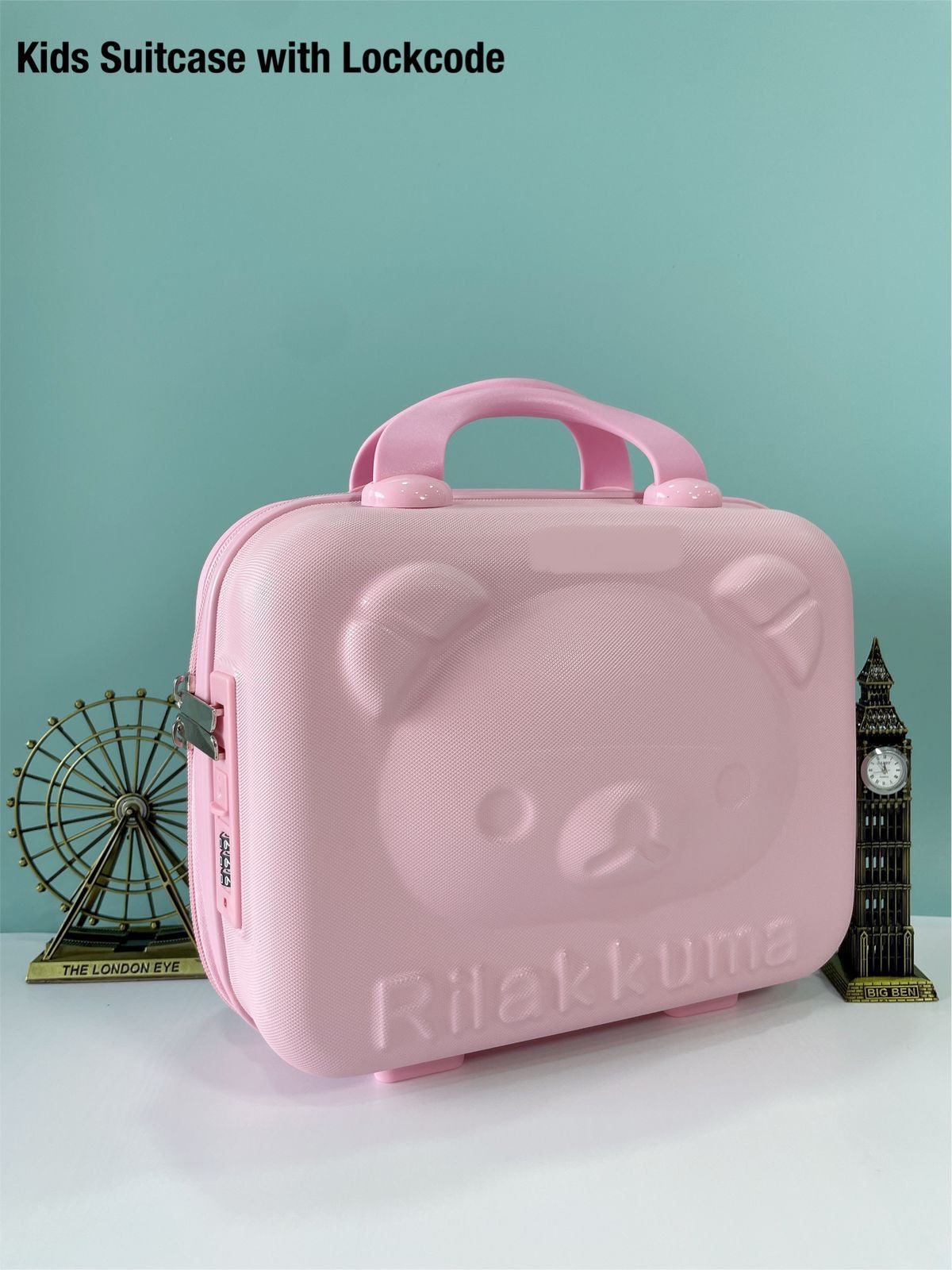 Rilakuma.. Branded Quality.. Kids Trunk Suitcase with Code Lock..