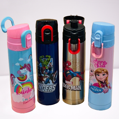 Kids cute carton insulated bottle