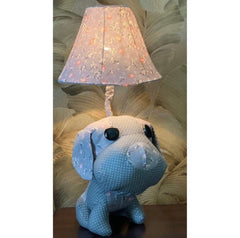 Doggie soft toy with lamp