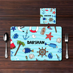 Personalised meal mat combo