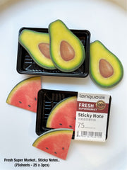 fresh super Market Sticky Notes..