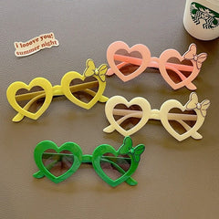 Cute heart shaped sunglasses