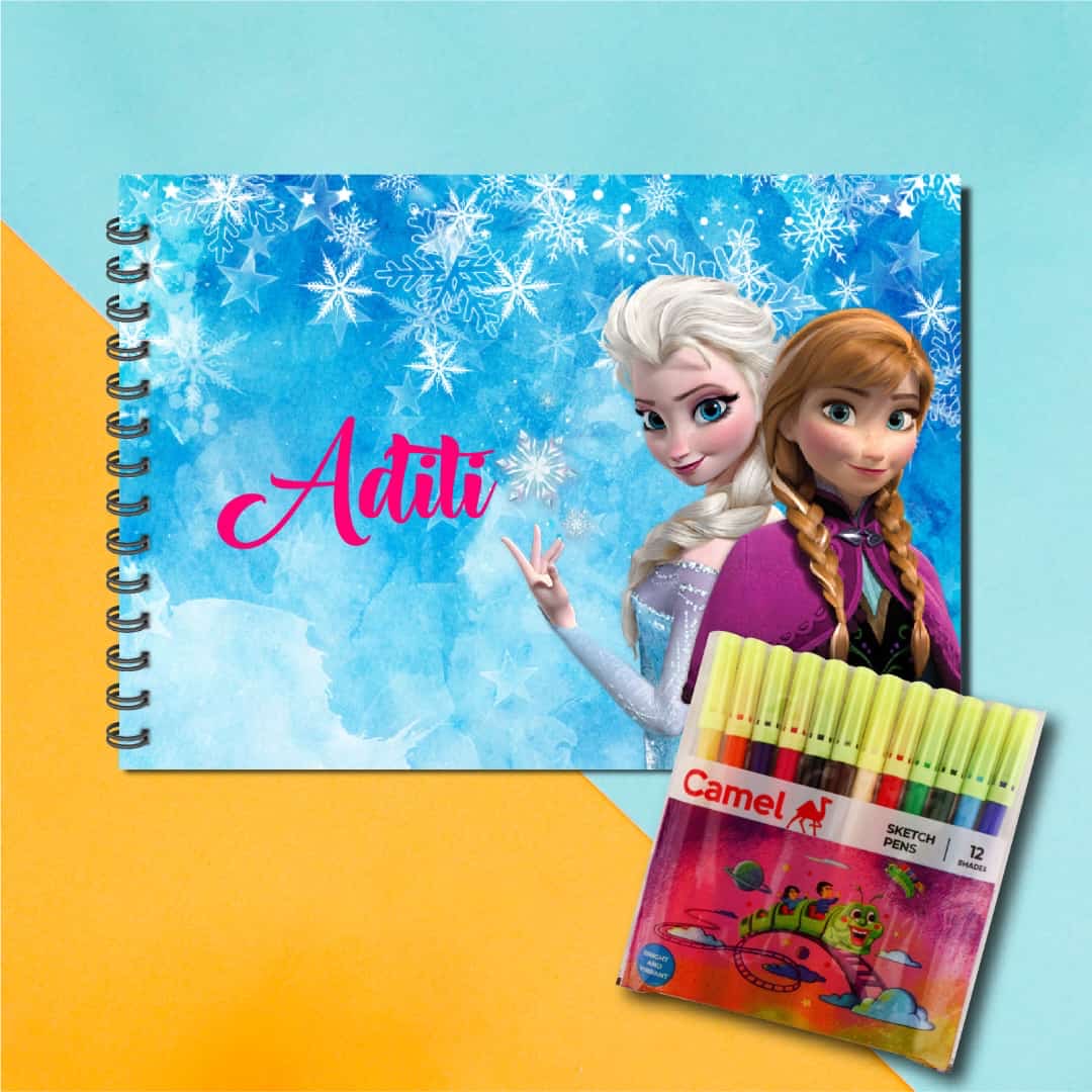 Personalised drawing book