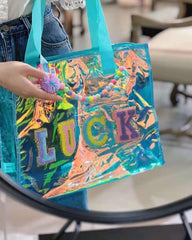 Holographic tote bags