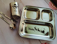 Christmas thali set