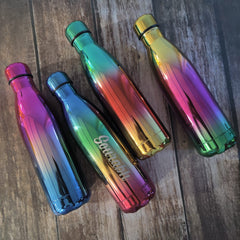 Persoanlised rainbow bottle