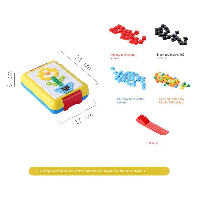 Lego building lunchbox