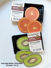 fresh super Market Sticky Notes..