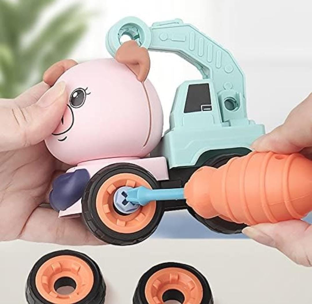 Kids diy car toy