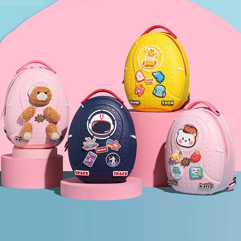 Cute kids oval backpack