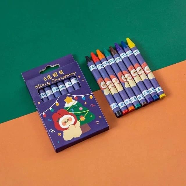 Christmas crayons