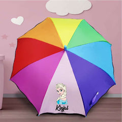 Personalised kids umbrella