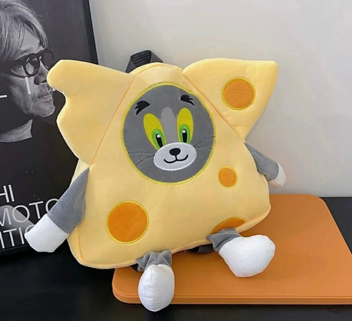 Cute Tom and Jerry plush bag