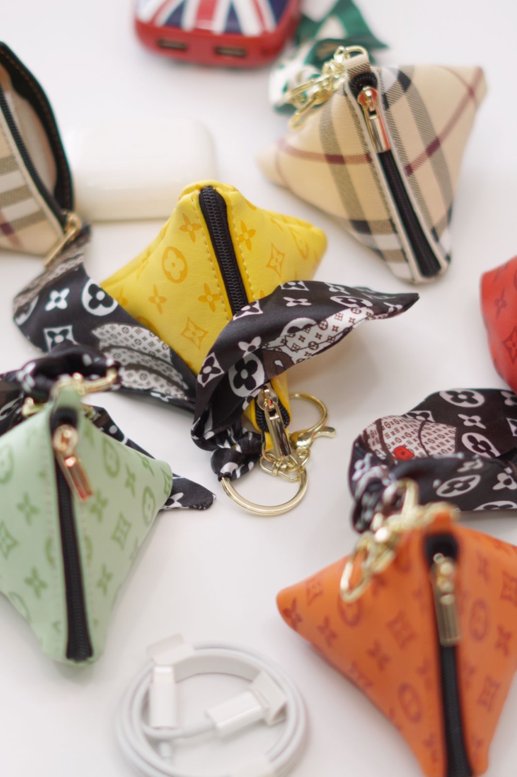 Cute bag hanging keychain