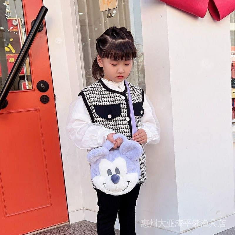 Mickey Minnie sling bag set of 2