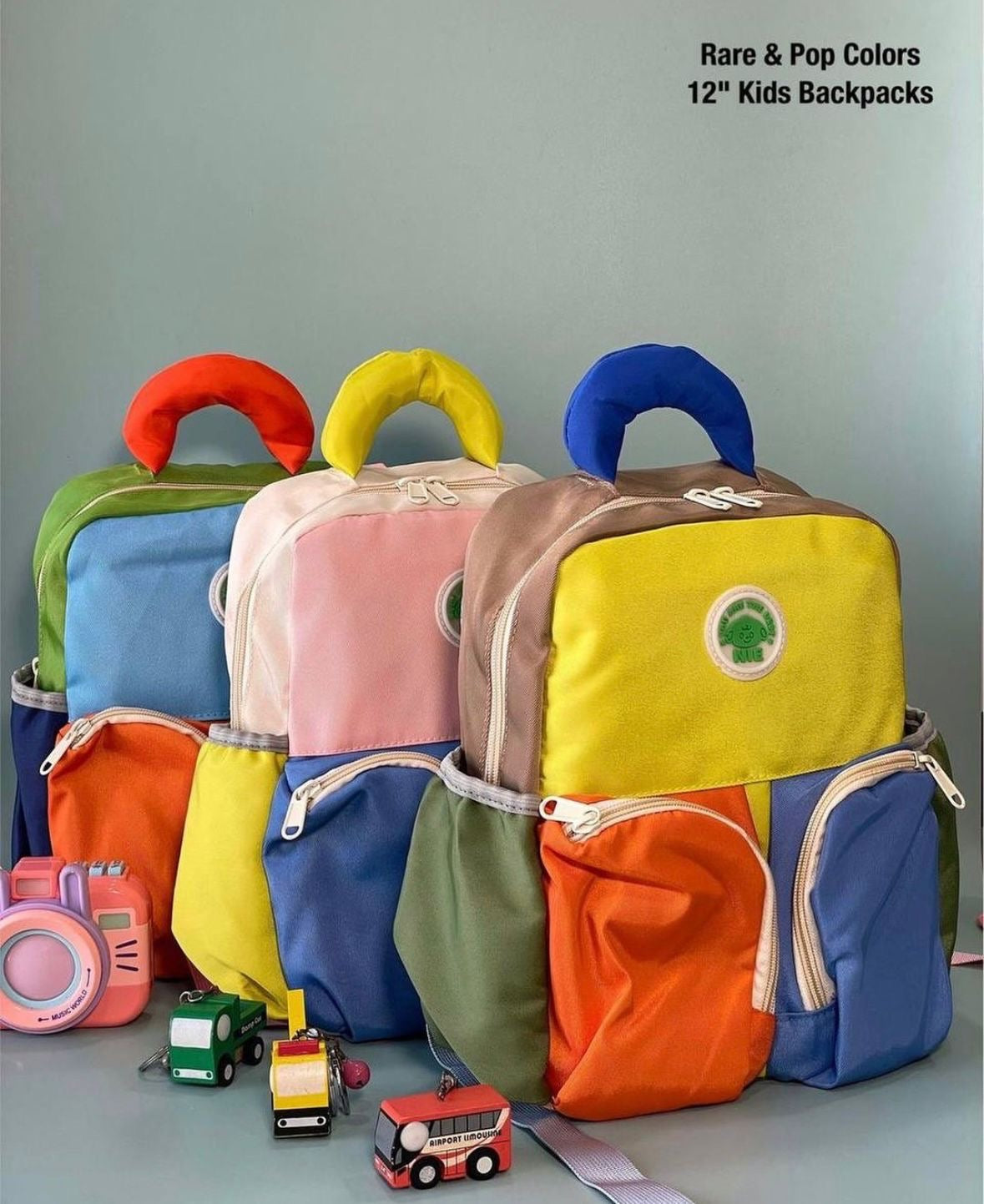 Popup colour bagpack