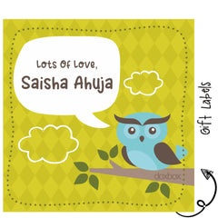 Gift Labels - Cute Owl