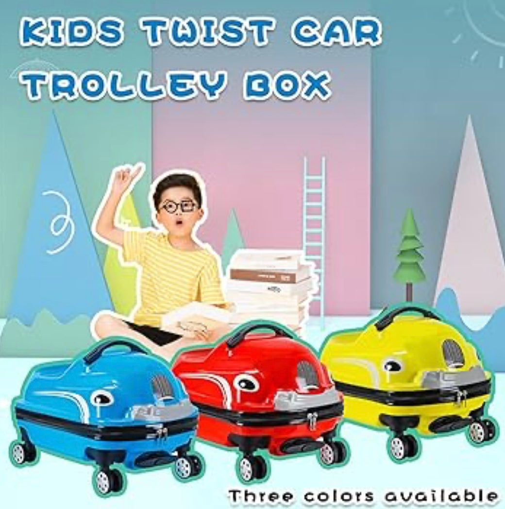 Kids car trolley bag