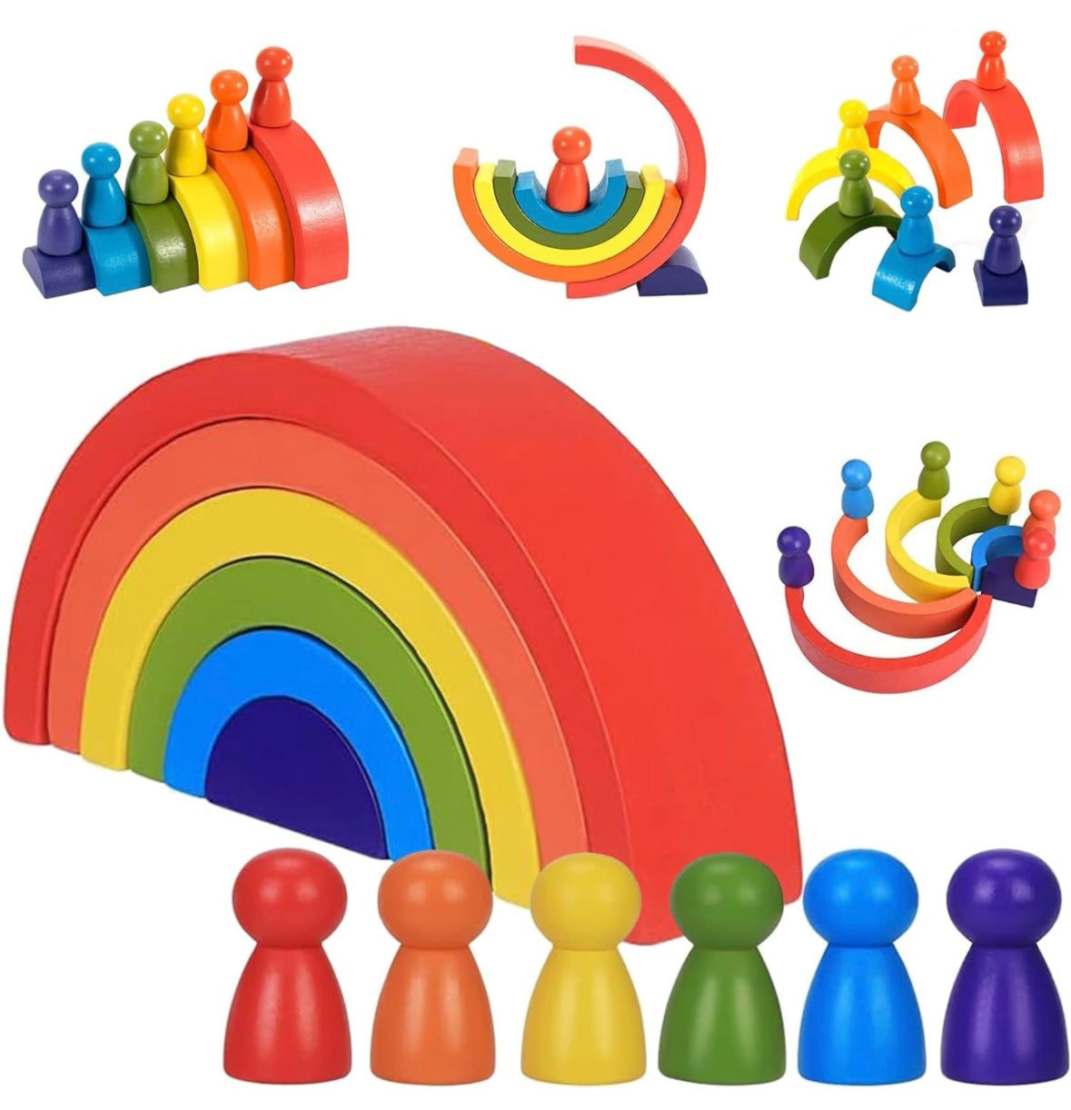 Rainbow stacker