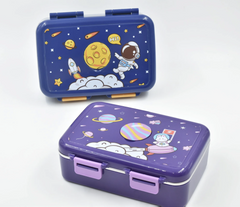 Space theme lunch box