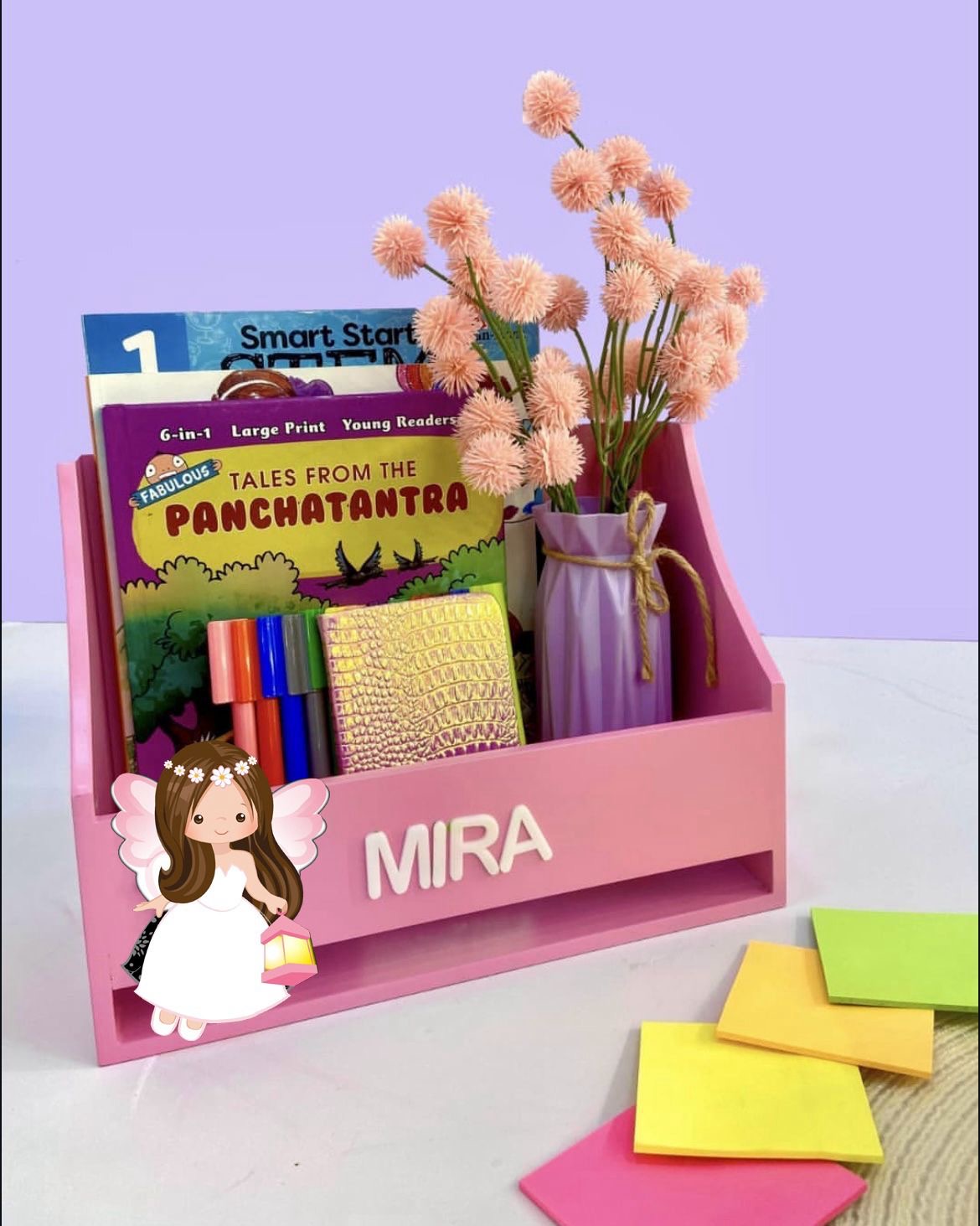 Personalised book rack