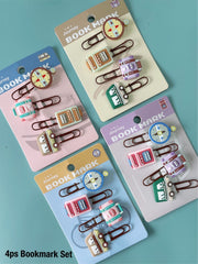 4ps Silicon Bookmark set..