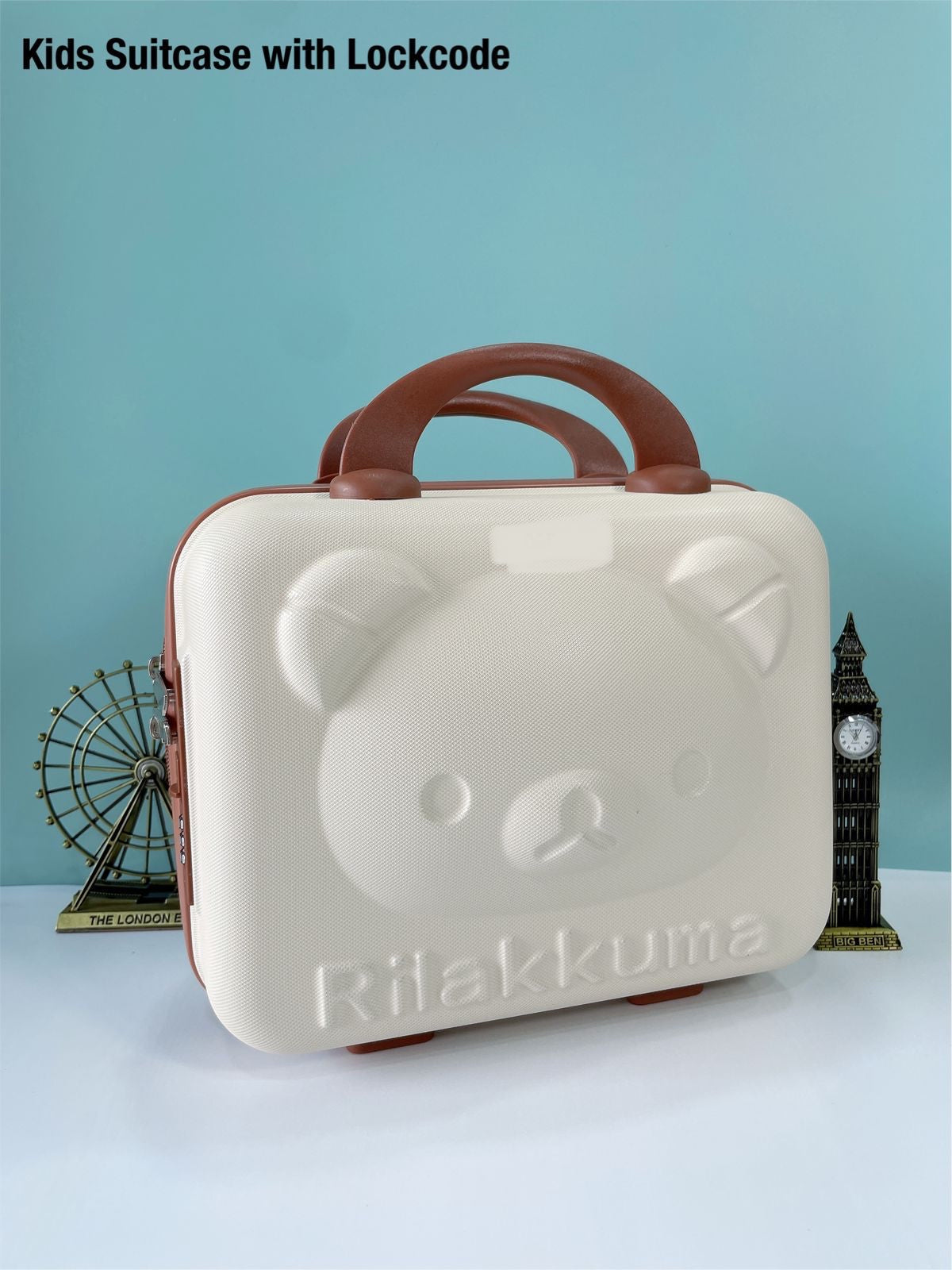 Rilakuma.. Branded Quality.. Kids Trunk Suitcase with Code Lock..