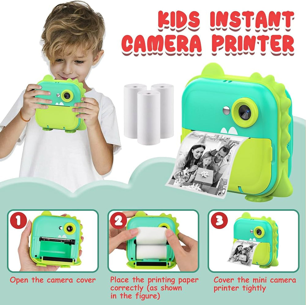 Thermal printer kids instant camera