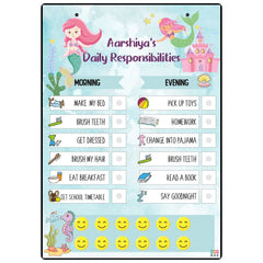 Personalised Daily Responsibility Chart