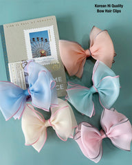 Cute Korean Bow Hair Pins..