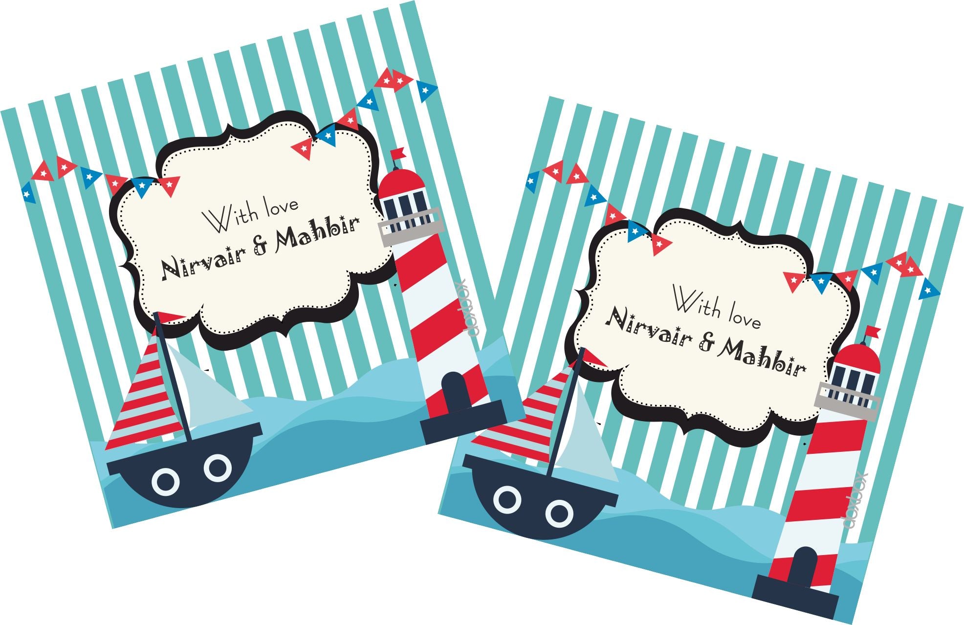 Gift Tag - Nautical