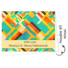 Gift notecard - Abstract Stripes