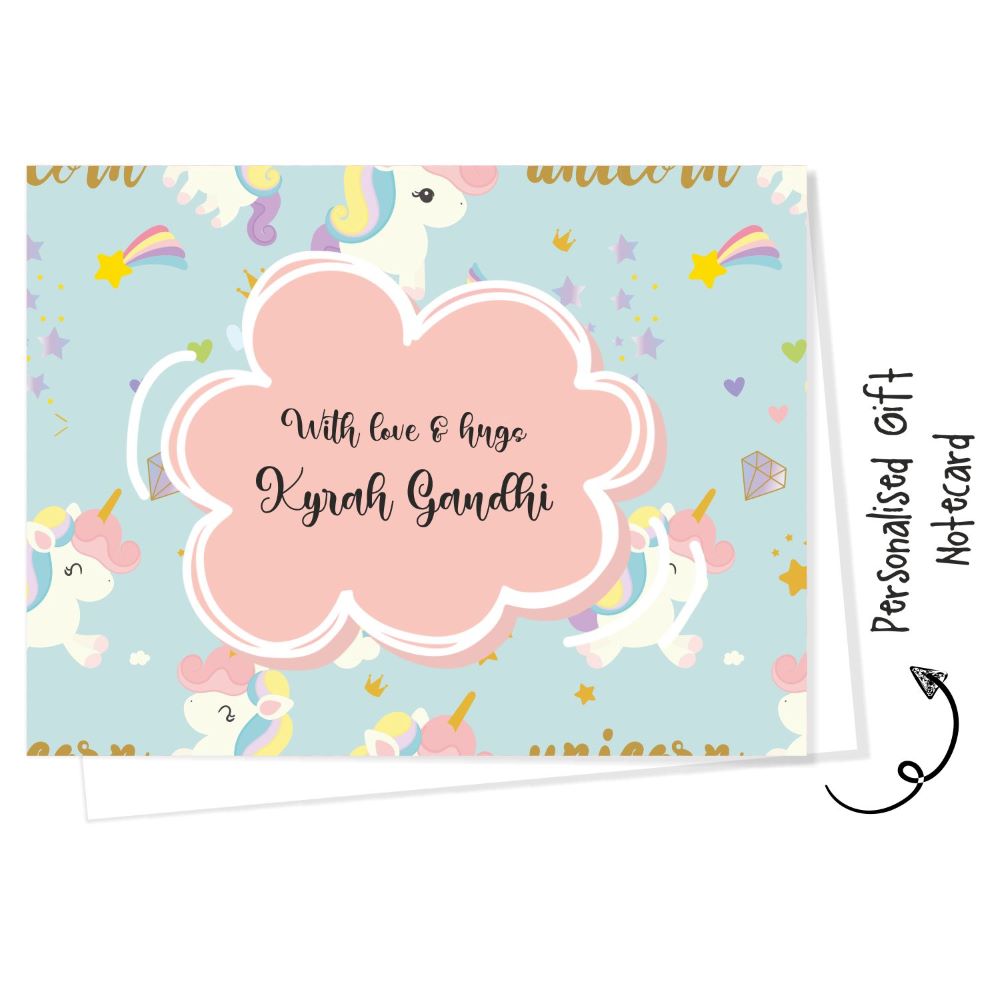 Gift notecard - Cute Unicorn