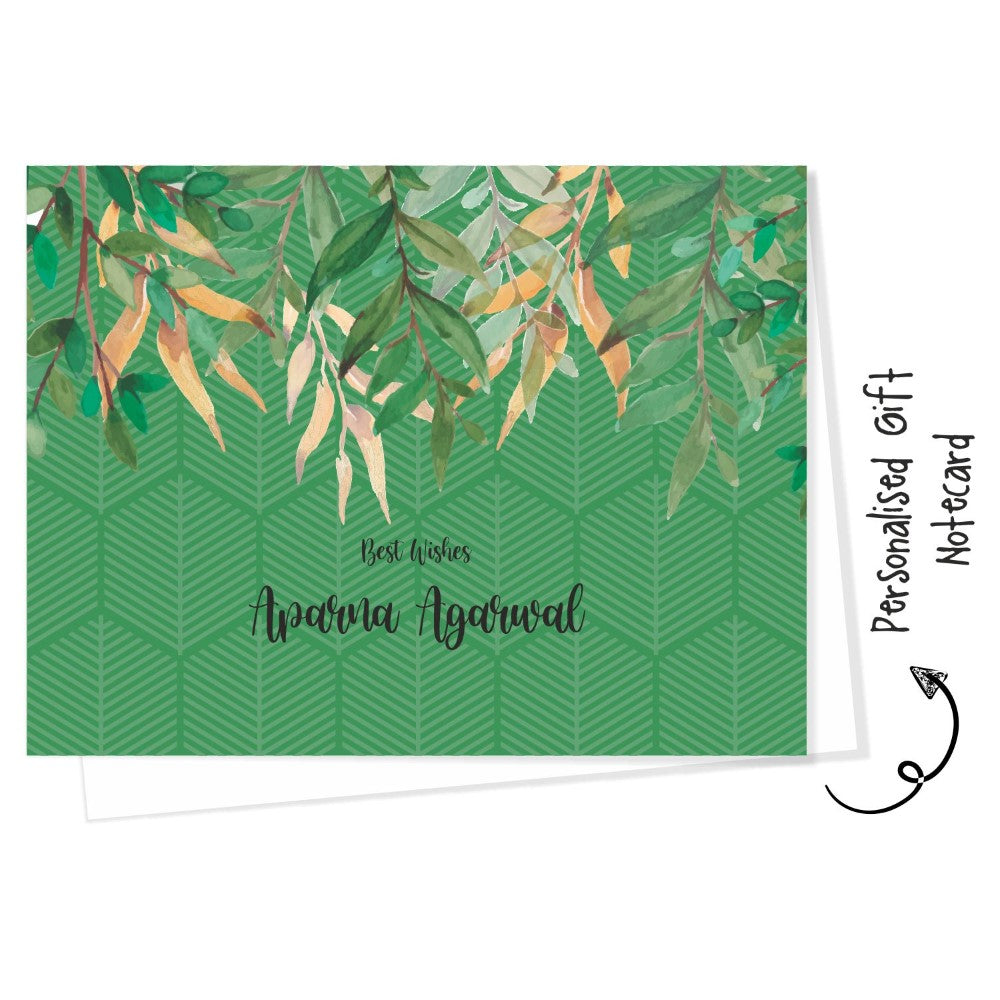 Gift notecard - Green Pattern