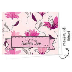 Gift notecard - Pink Tulips