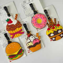 Fastfood luggage tag