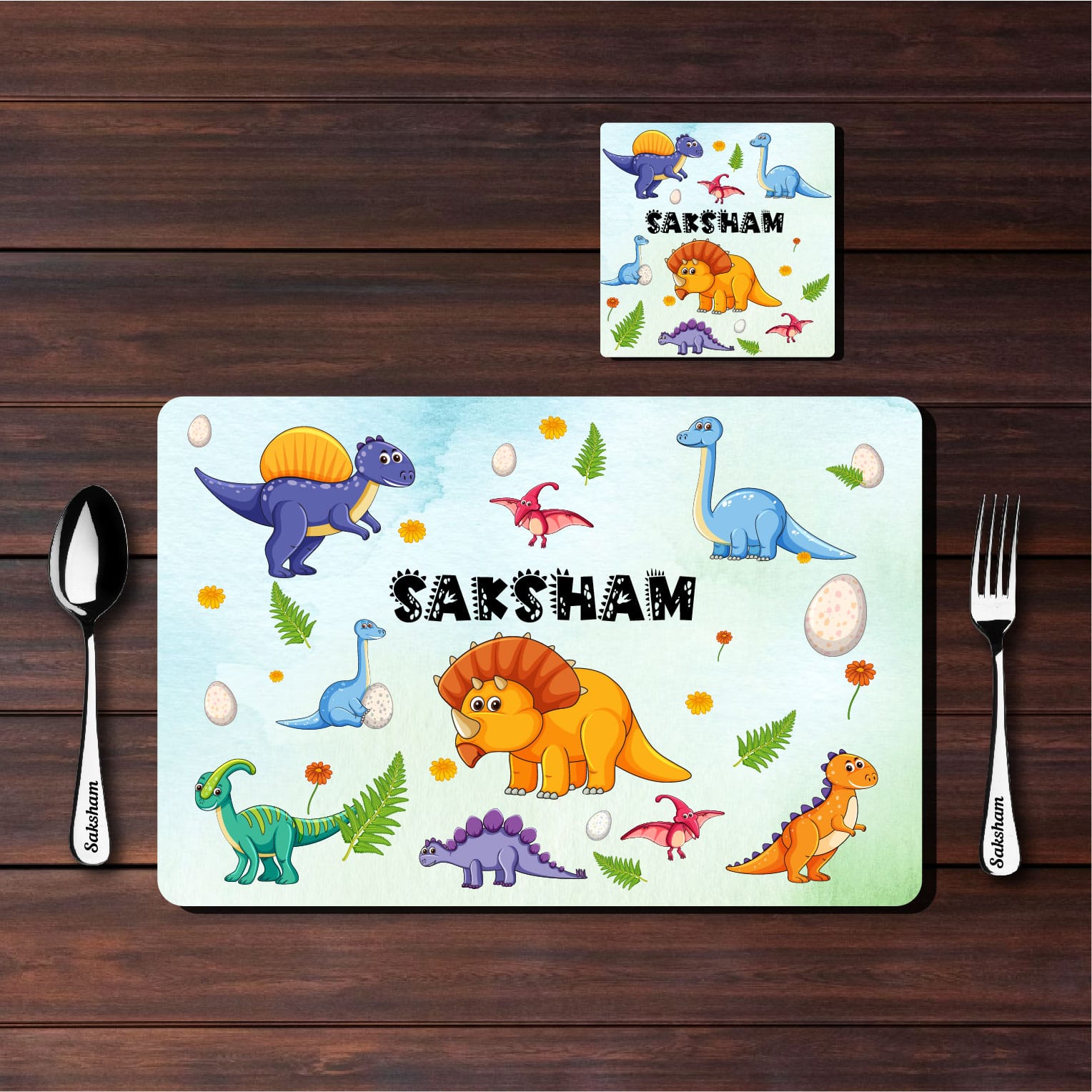 Personalised meal mat combo