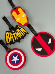 Superhero Luggage tag (random design)