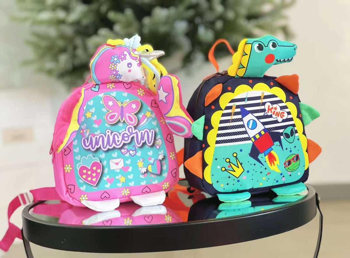 3D kids backpack